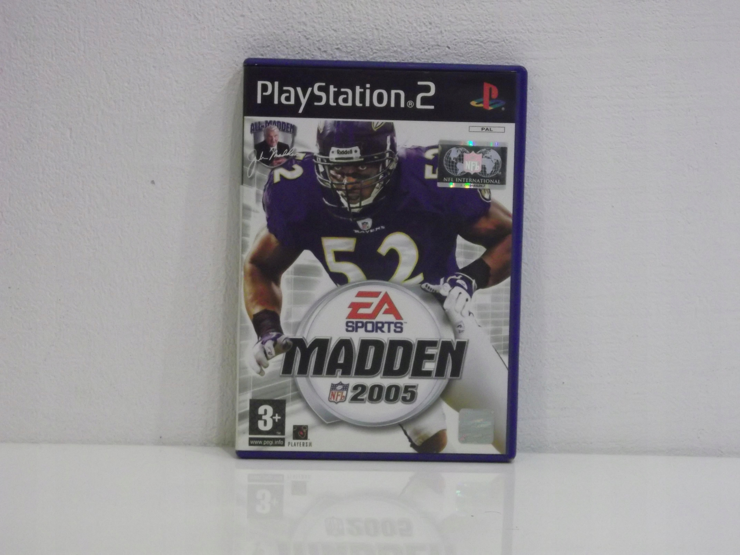 MADDEN NFL 2005 PS2 Platforma Sony PlayStation 2 (PS2)
