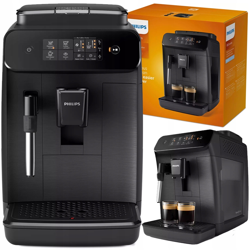 Kávovar Na Espresso Philips EP0820/00 s keramickým mlynčekom, 1500W a tryskou