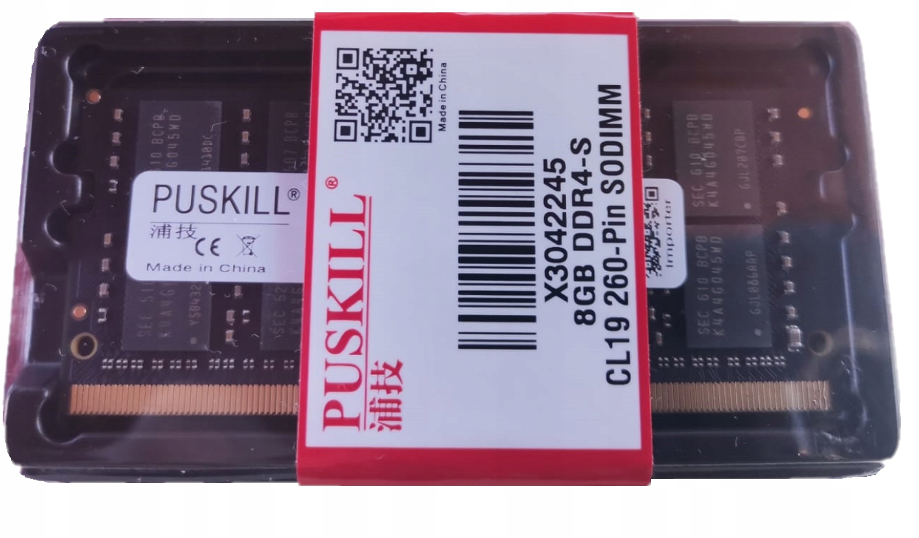 Pamięć RAM DDR4 8 GB PC4 2666Mhz SODIMM do laptopów z procesorem INTEL