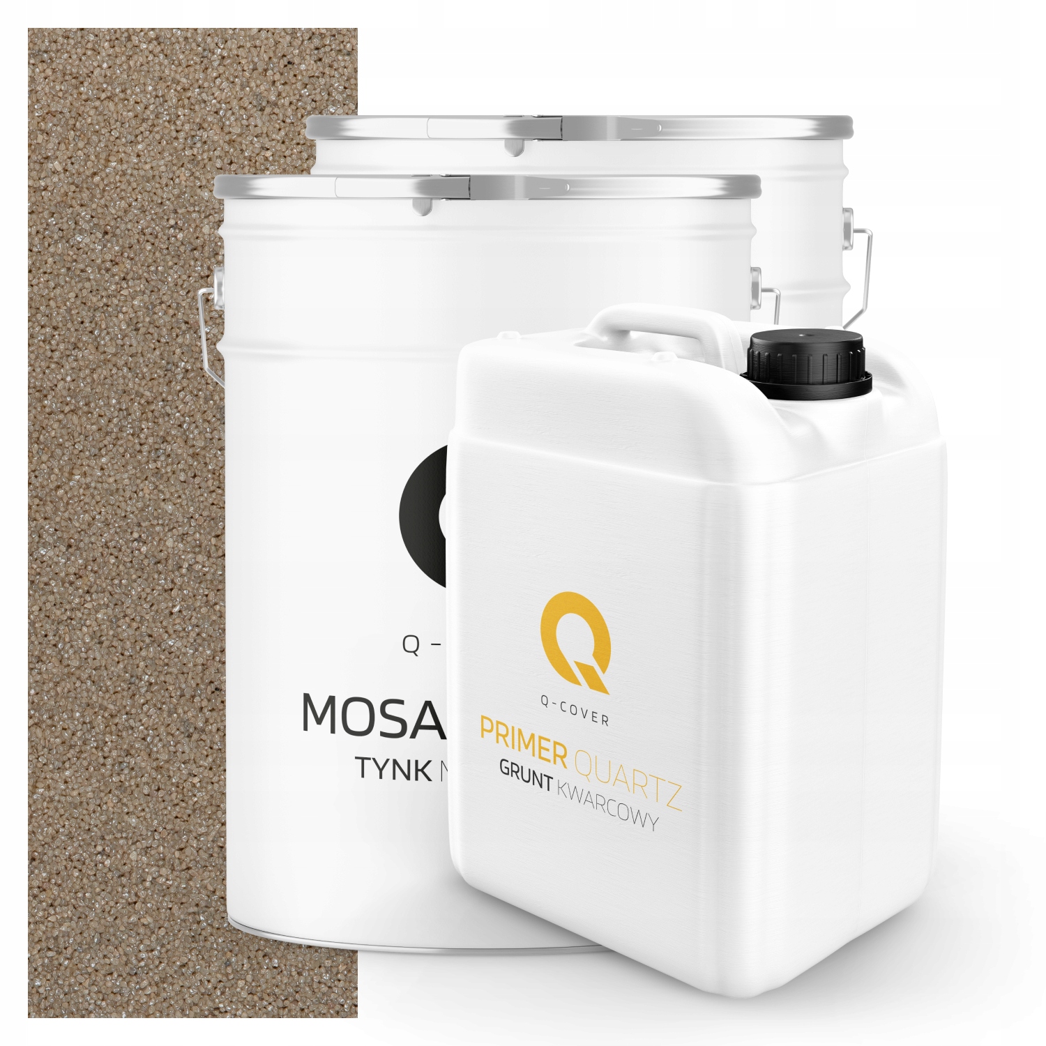 Mozaiková Omítka Hnědá Světlá M91 Pryskyřičná Vnější 2x 25 Kg Půda 13 m2