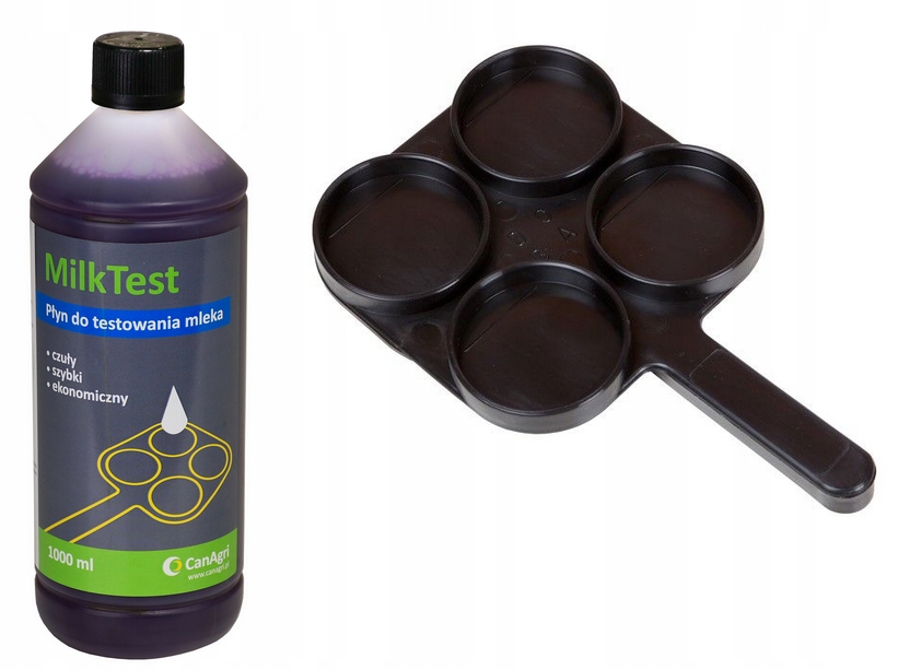 PŁYN DO TESTOWANIA MLEKA MILKTEST 1L+TACKA CZARNA