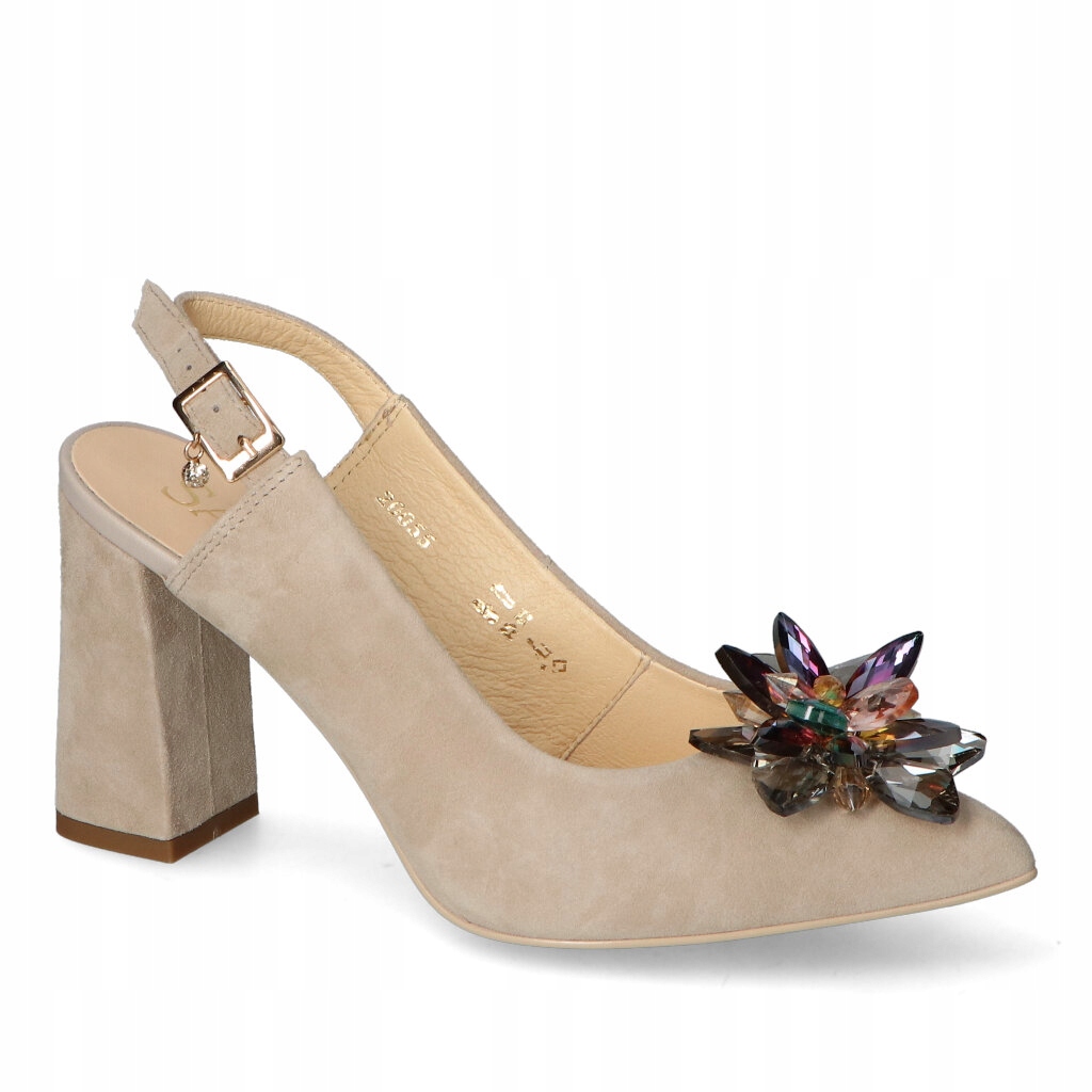 Sandály Sala 20055/2071 Béžový semiš 39