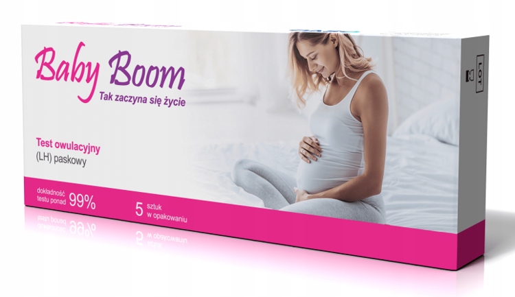 

Test Owulacyjny Lh Paskowy Baby Boom 5 szt