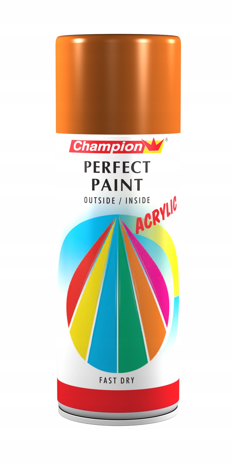 Farba Akrylowa spray Champion Perfect Paint 400ml pomarańczowa Ral 2004