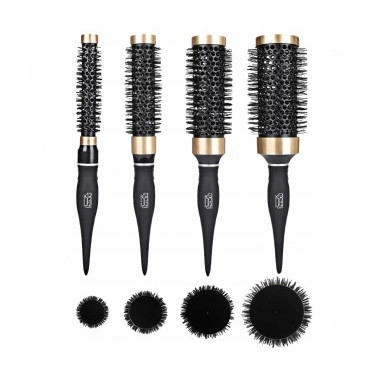 Poniks Brush Set Zestaw szczotek do modelowania włosów (4 szt.)
