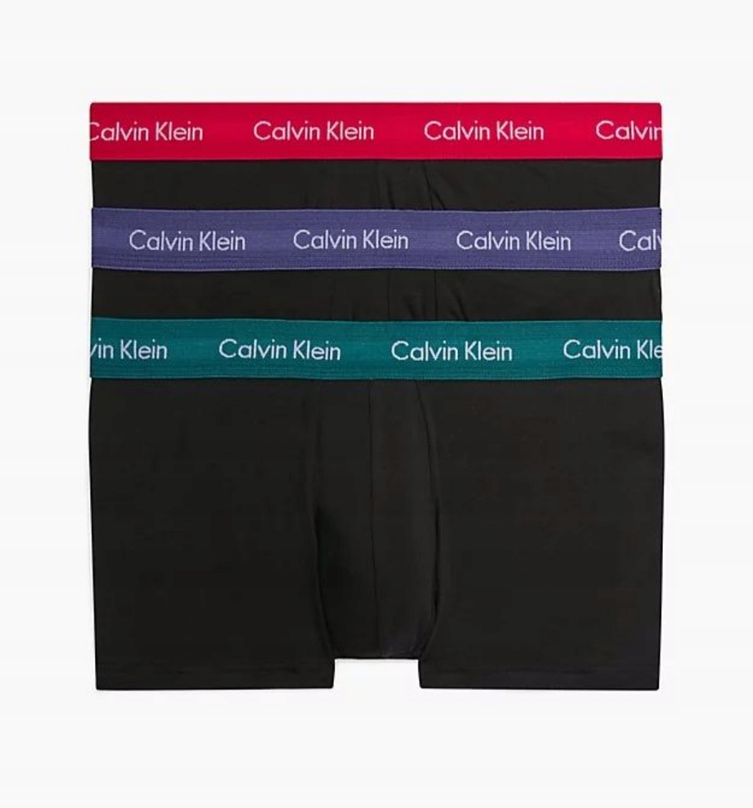 Calvin Klein Spodní Prádlo Boxerky černé 3-PACK 3ks Velikost S