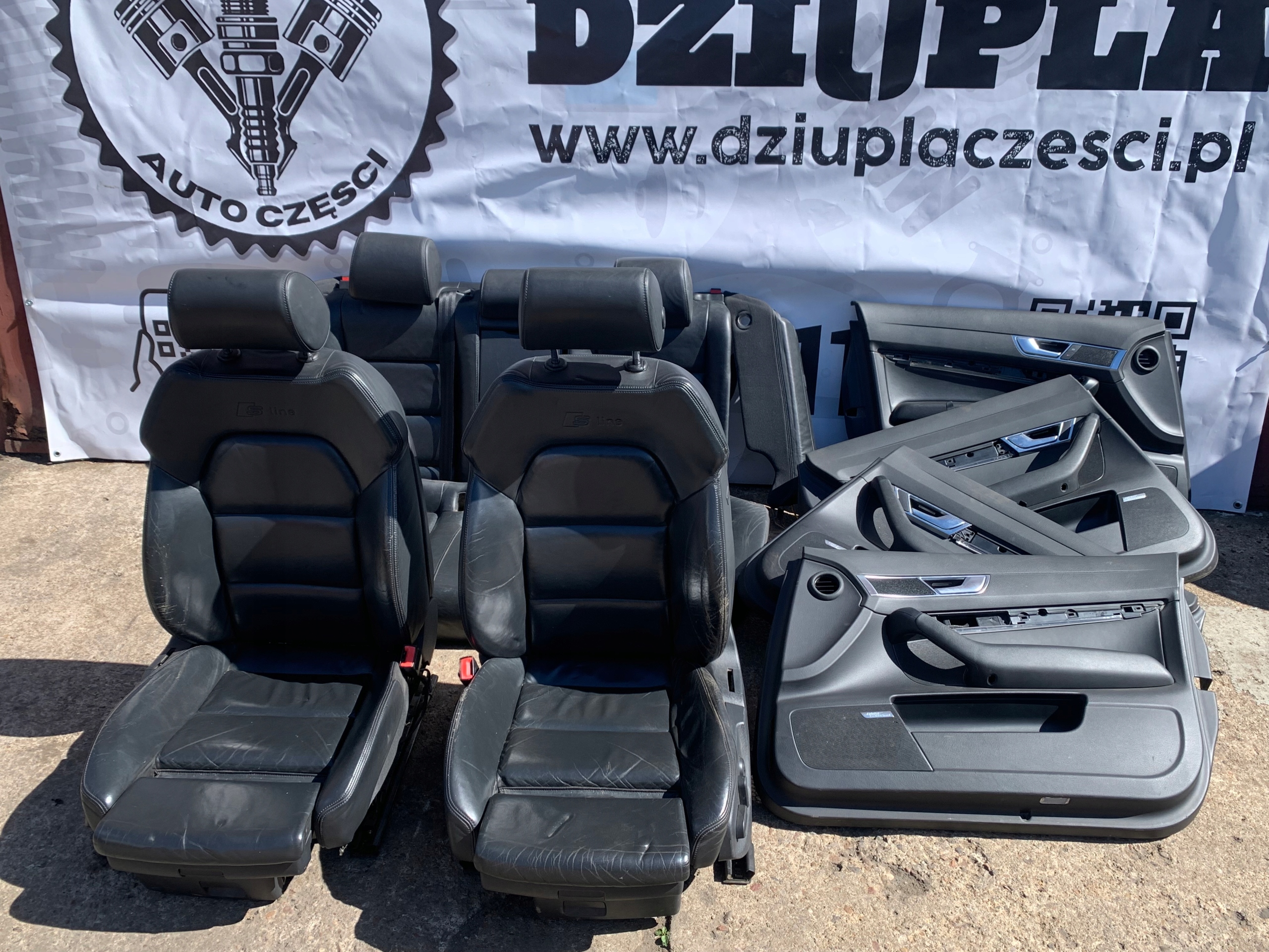 Sitze Sitz Sitz KOMPLET Audi A6 C6 GRZANE KOMBI S LINE S-LINE SLINE