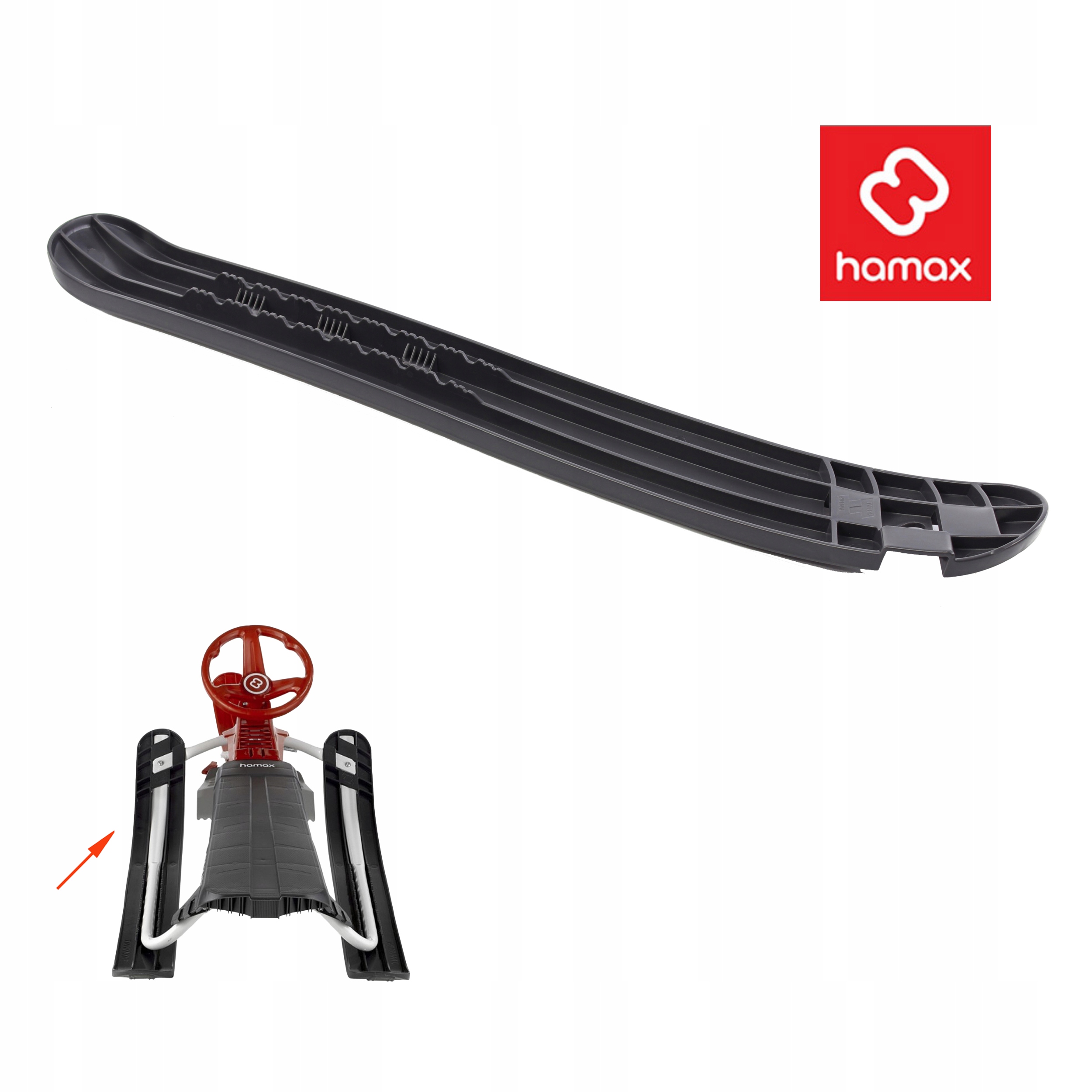 Hamax płoza boczna lewa nartosanki Sno Blade