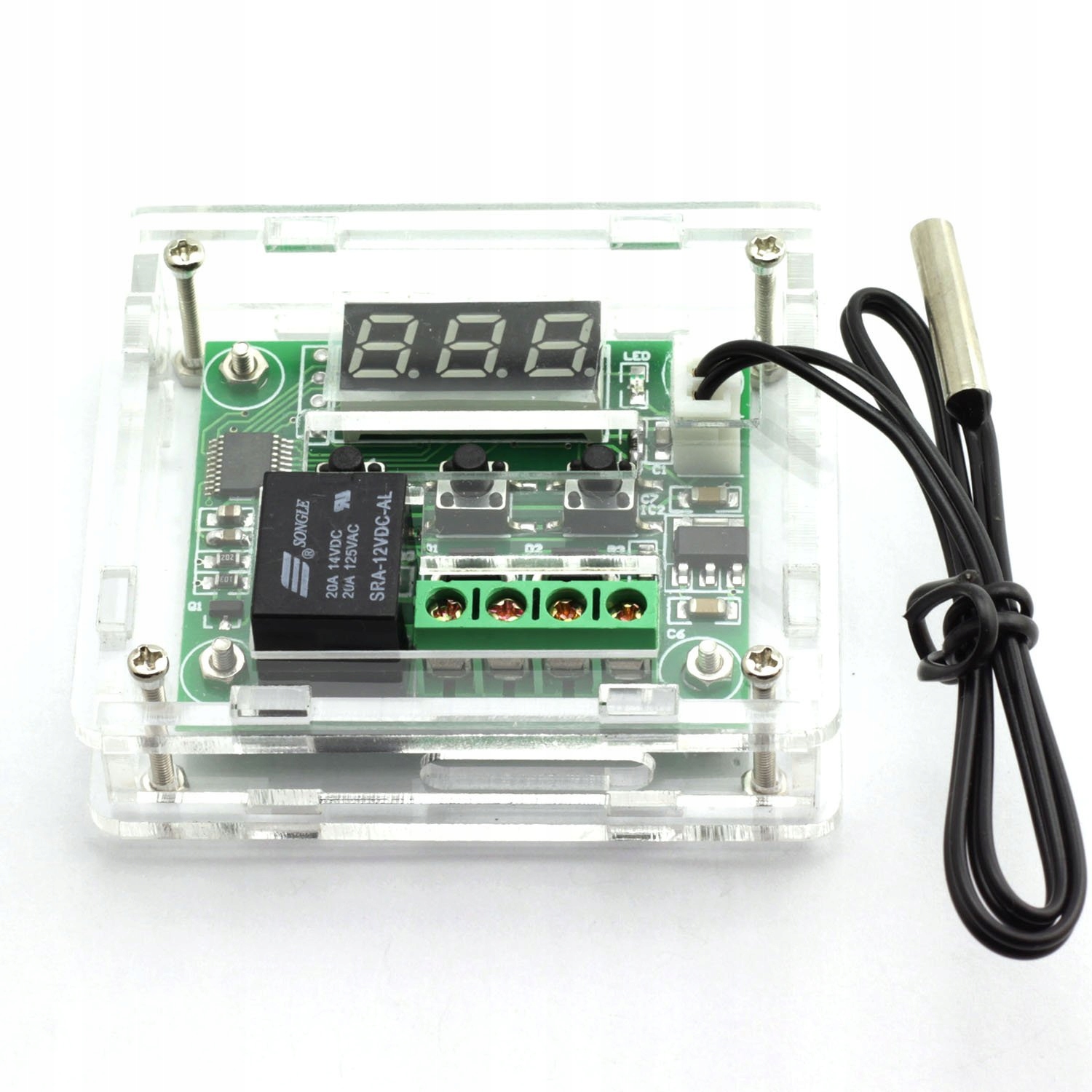 

Obudowa Do Cyfrowy Termostat 12V W1209