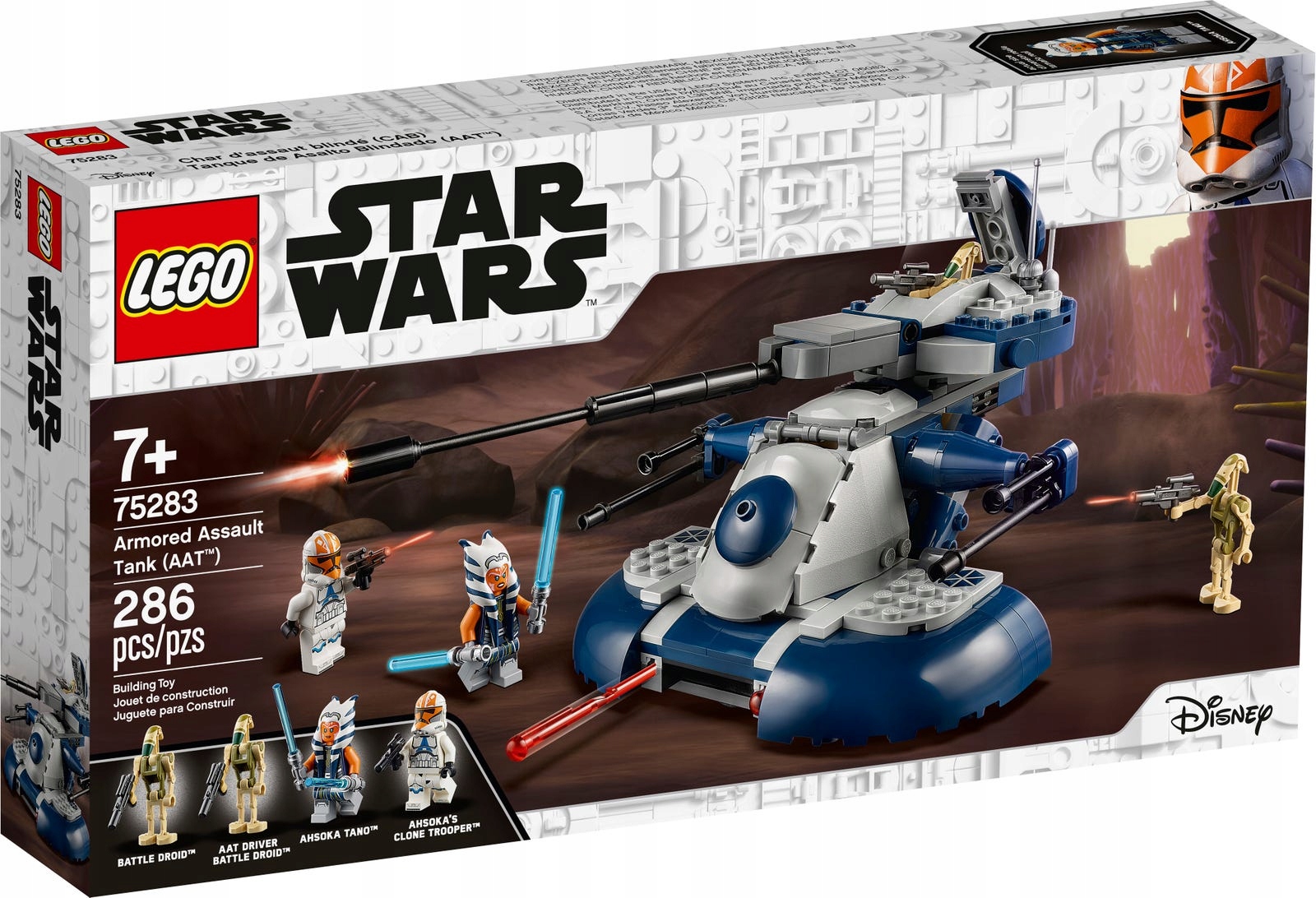 Lego 75283 Star Wars – obrněný tank Aat Nové
