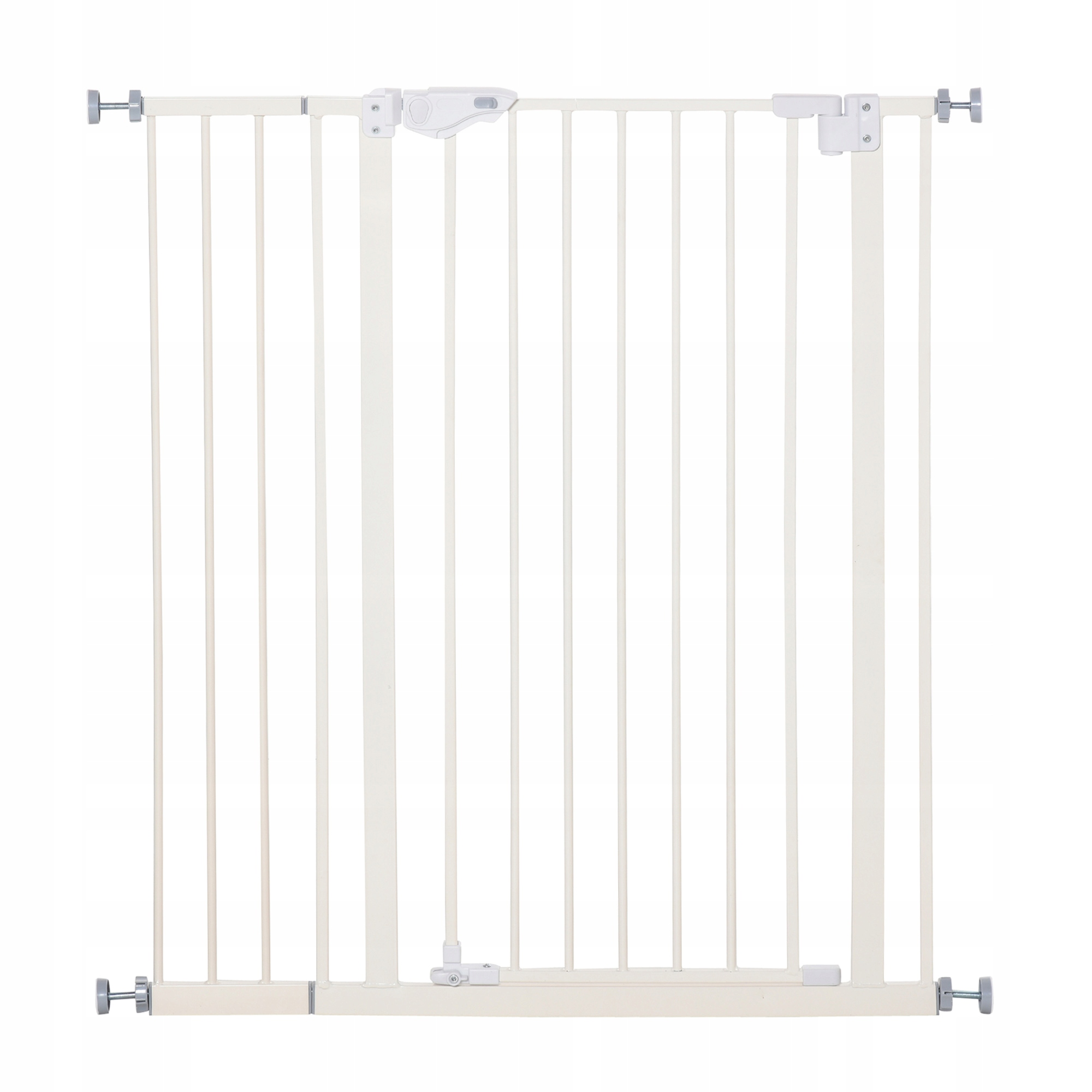 Levně šroubovací branka pro psy, bezpečnostní branka bez vrtání, závorová branka s dvojitým zámkem