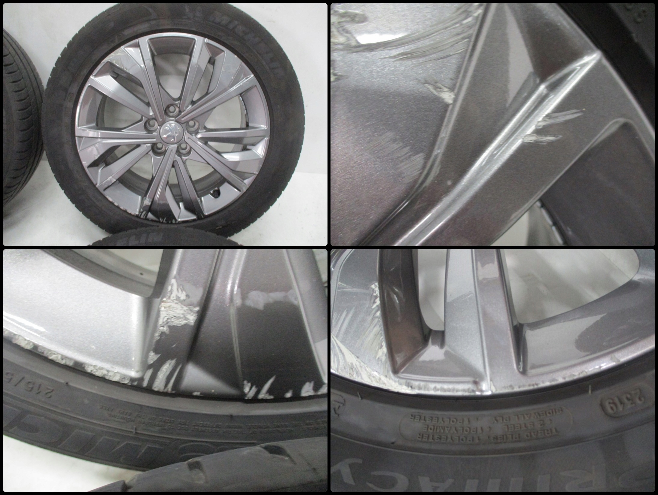 wheels discs tyres PEUGEOT 508 II R17 215/55