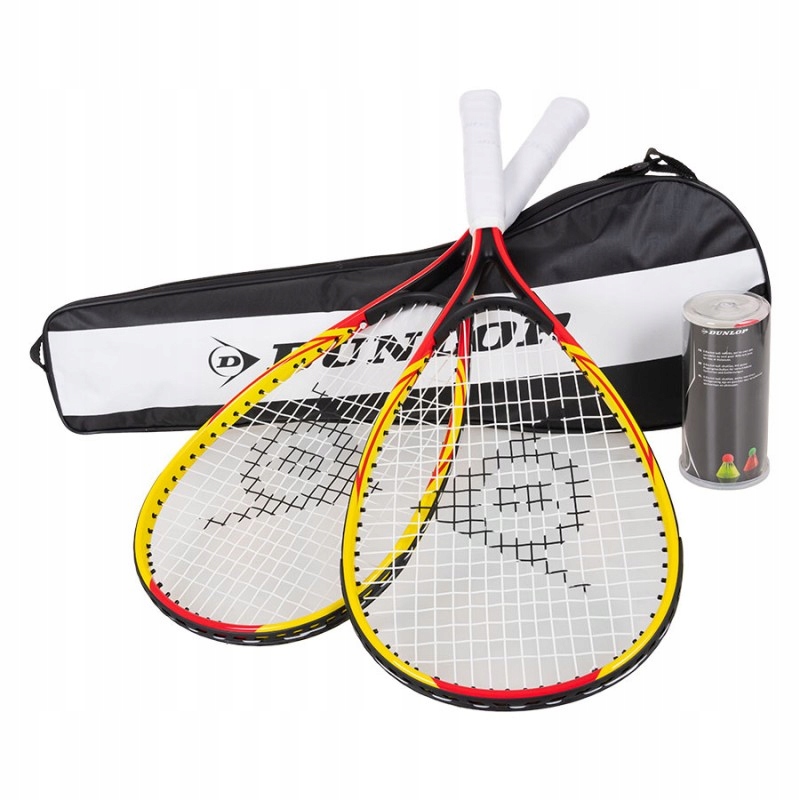ZESTAW DUNLOP Racketball crossminton 2x RAKIETY LOTKI ETUI speed badminton Model Dunlop ROCKETBALL