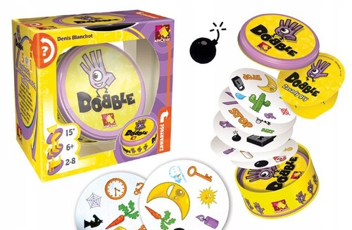 GRA PLANSZOWA DOBBLE DOBLE DOUBLE REBEL IMPREZOWA Typ Podstawa