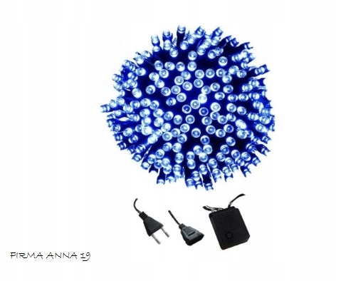 

Lampki Choinkowe Niebieskie 500 Led Blue