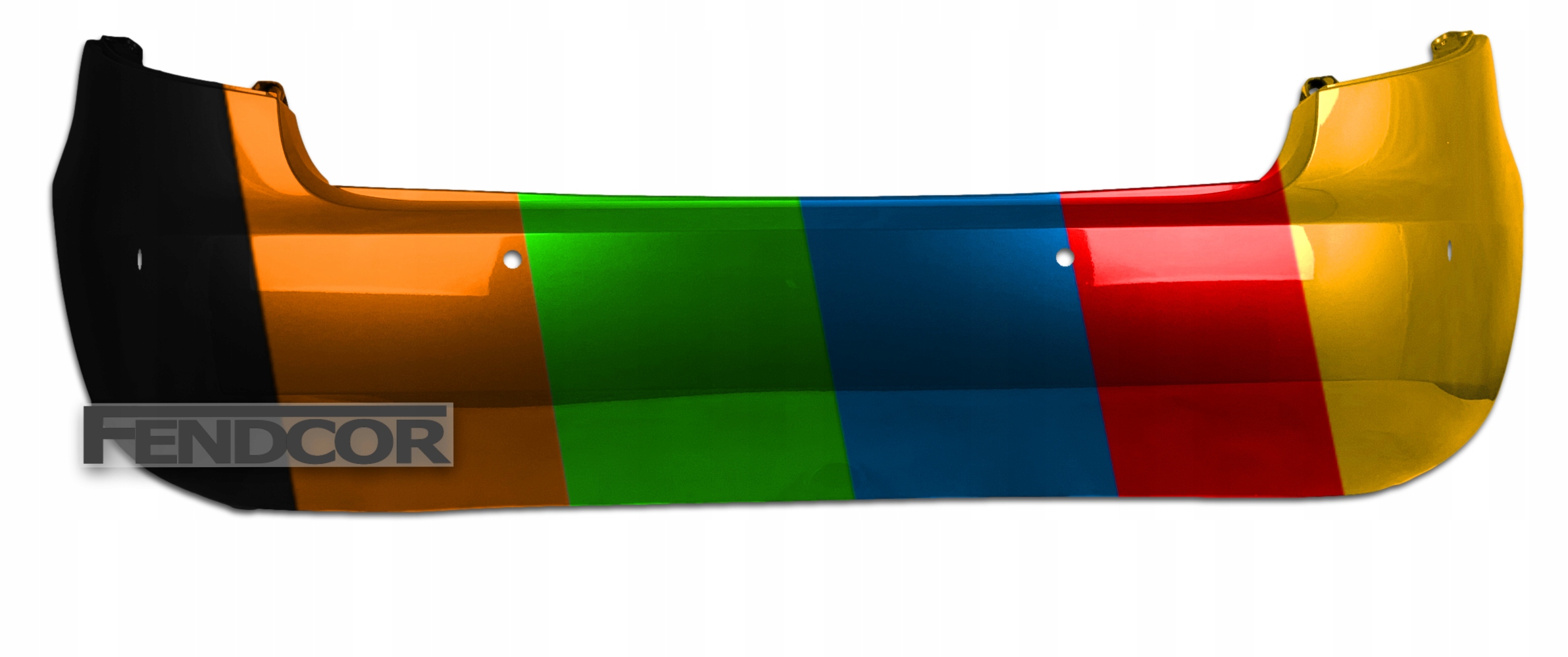 Zderzak tylni do Skoda Fabia 2 II 4x PDC Hatchback Każdy kolor