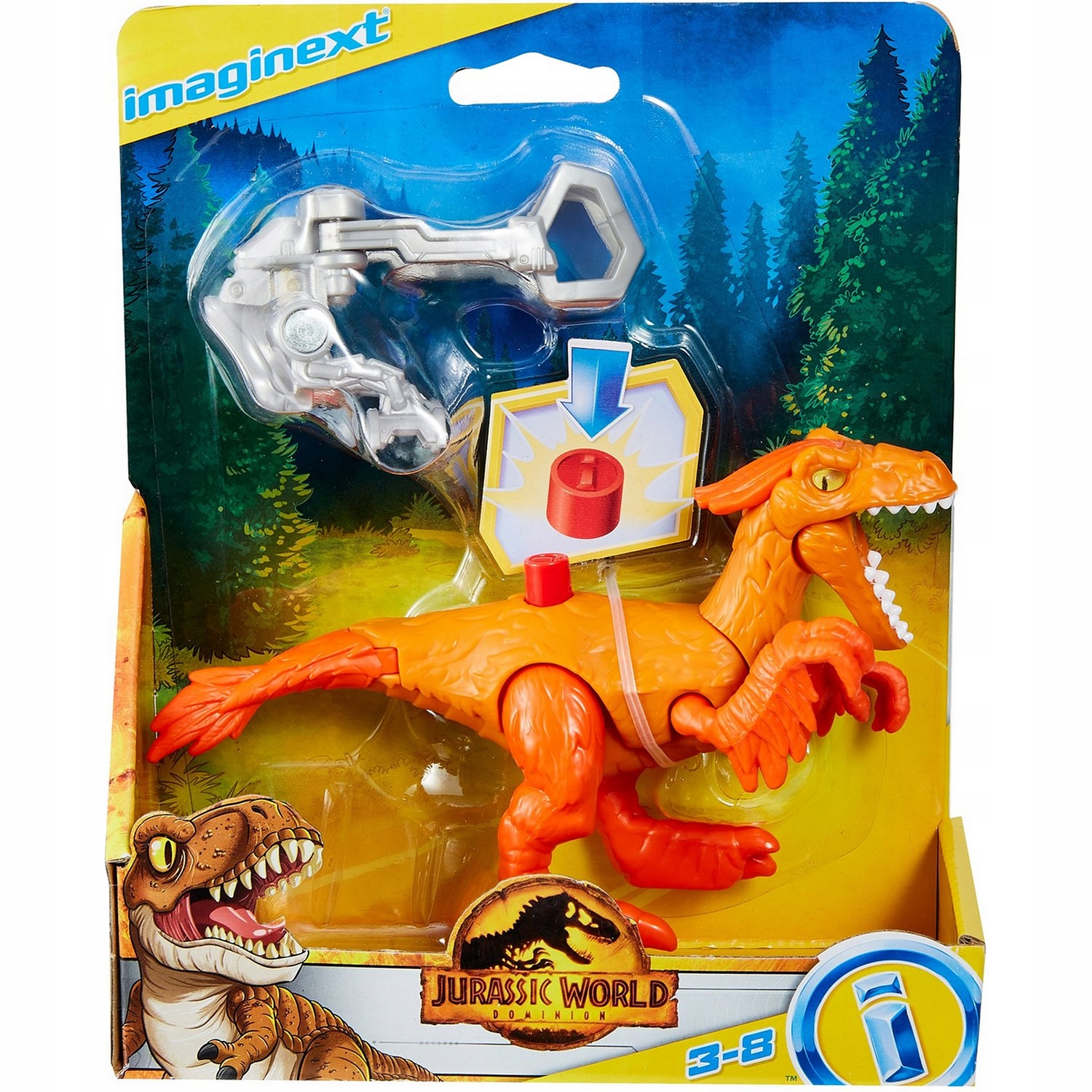 

Jurassic World Dinozaur Pyroraptor GVV94
