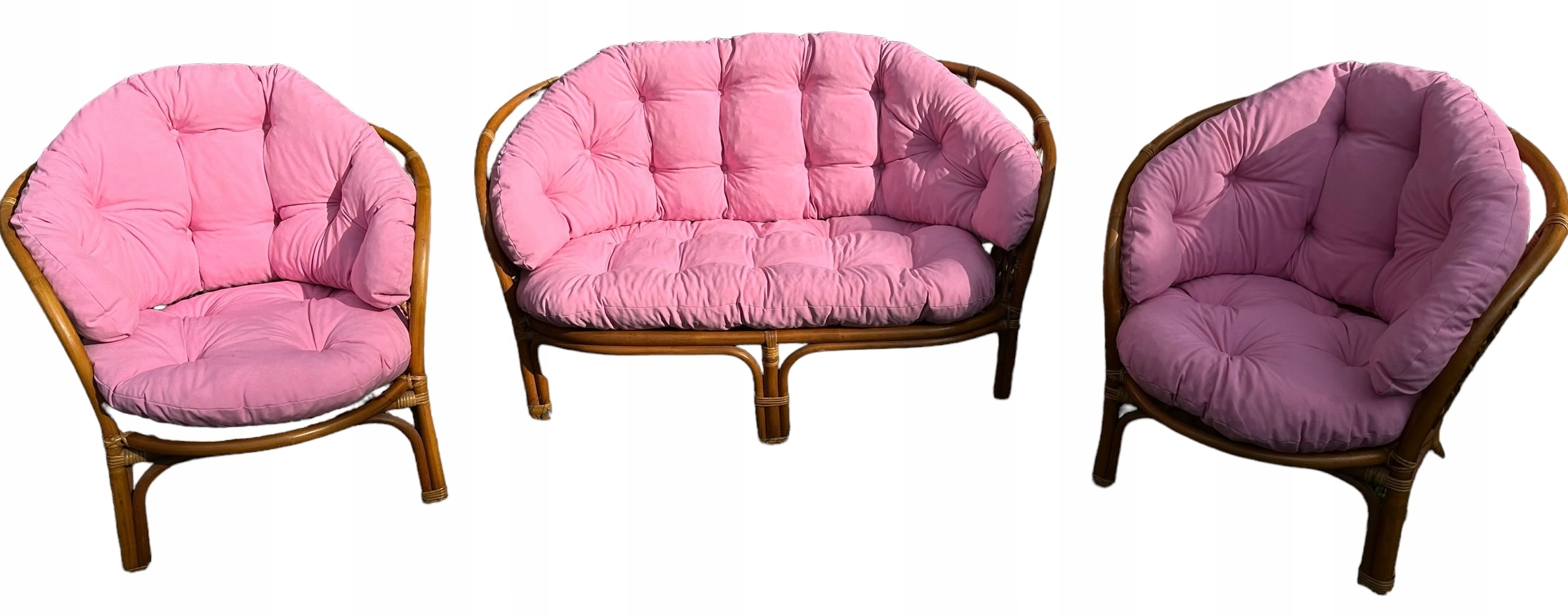 Polštáře Na Ratanový Nábytek Komplet Růží