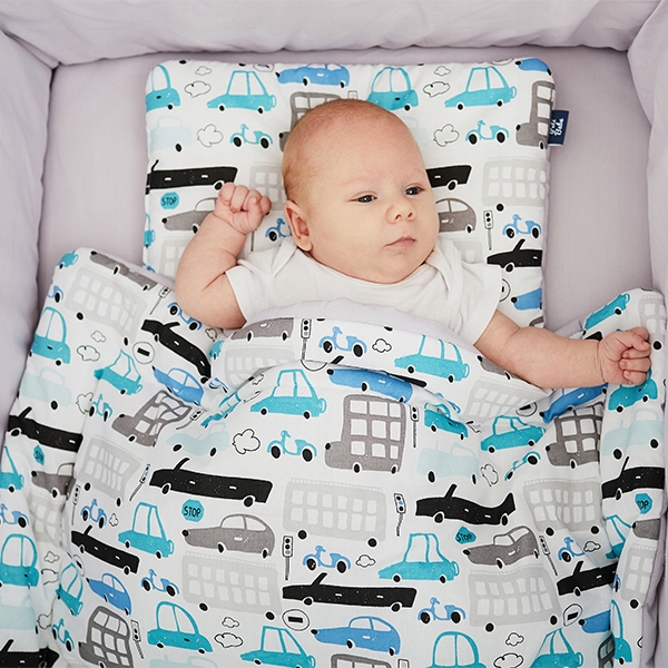Kołderka + Poduszka Niemowlaka - Auta Marka inna marka