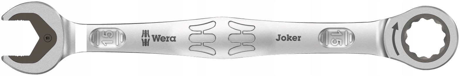 WERA ГАЙКОВИЙ КЛЮЧ З ТРІСКАЧКОЮ JOKER 15 ММ