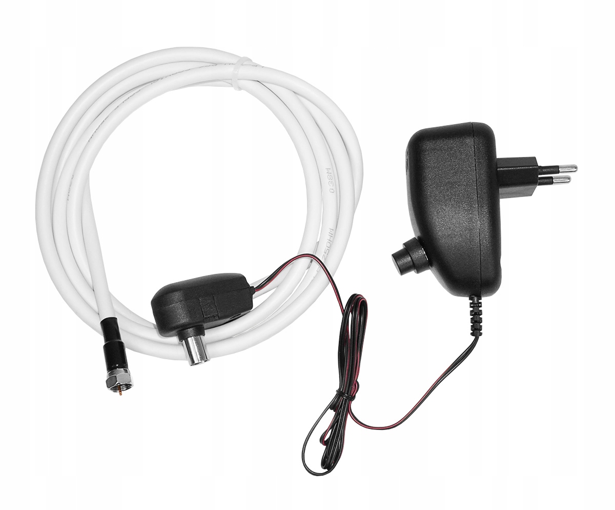 NAJMOCNIEJSZA POKOJOWA ANTENA DVB-T2 ALPHA +45db Marka Inna