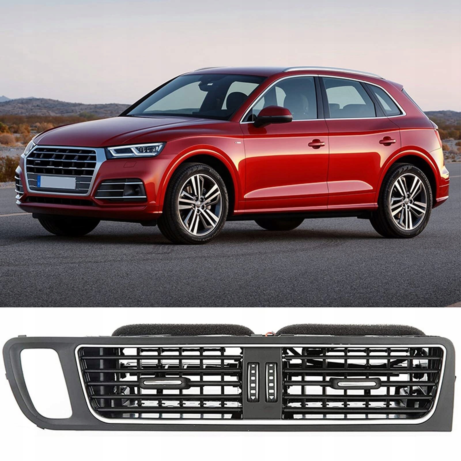 Mřížka Přívodu Vzduchu Audi Q5 2010-2017 SQ5 2013-2017 Střední 8R1820951