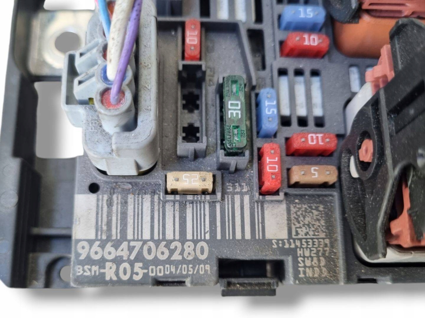 module BSM Peugeot 308 2009 9664706280