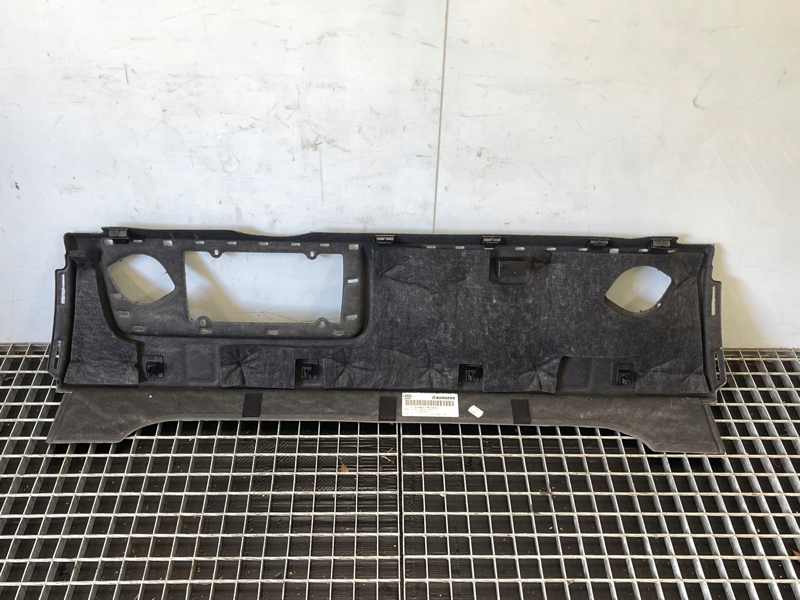 plato rear plato boot AUDI A5 8T 8T0863411AM