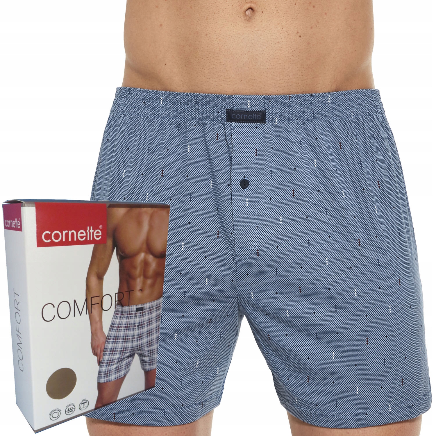 

Cornette bokserki Comfort box luźne 002/247