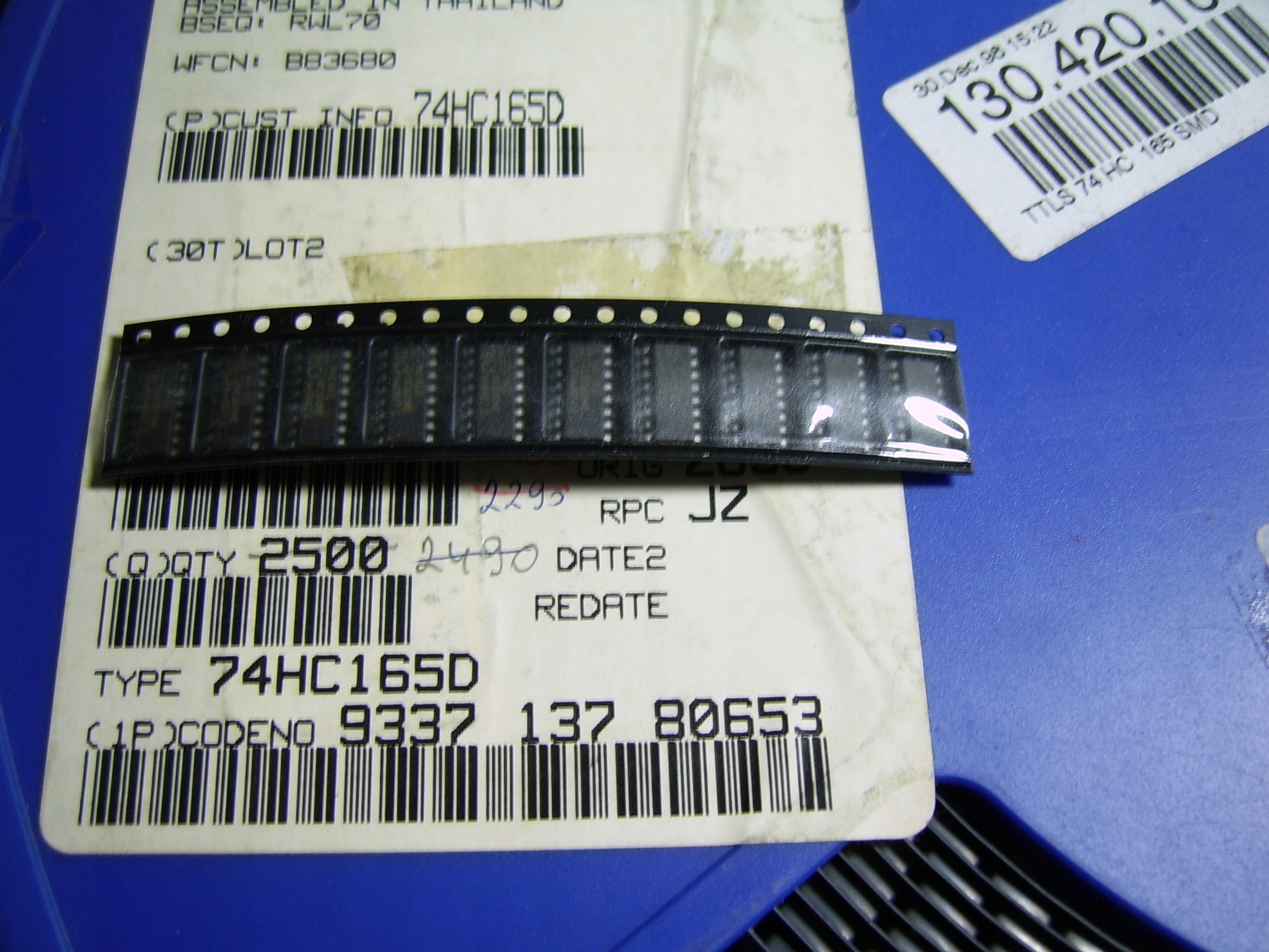 [10szt] 74HC165 SMD SO16