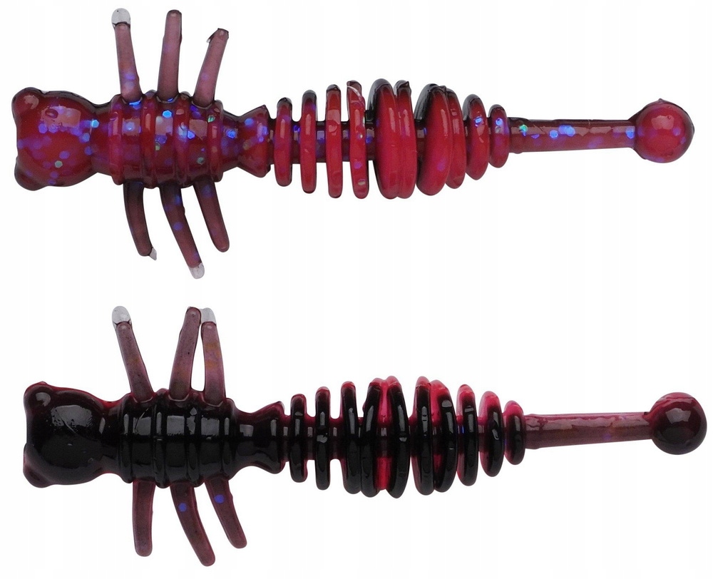 Berkley PowerBait Larvae 5,5cm Salmon Egg Red Black Op.10szt /1621128