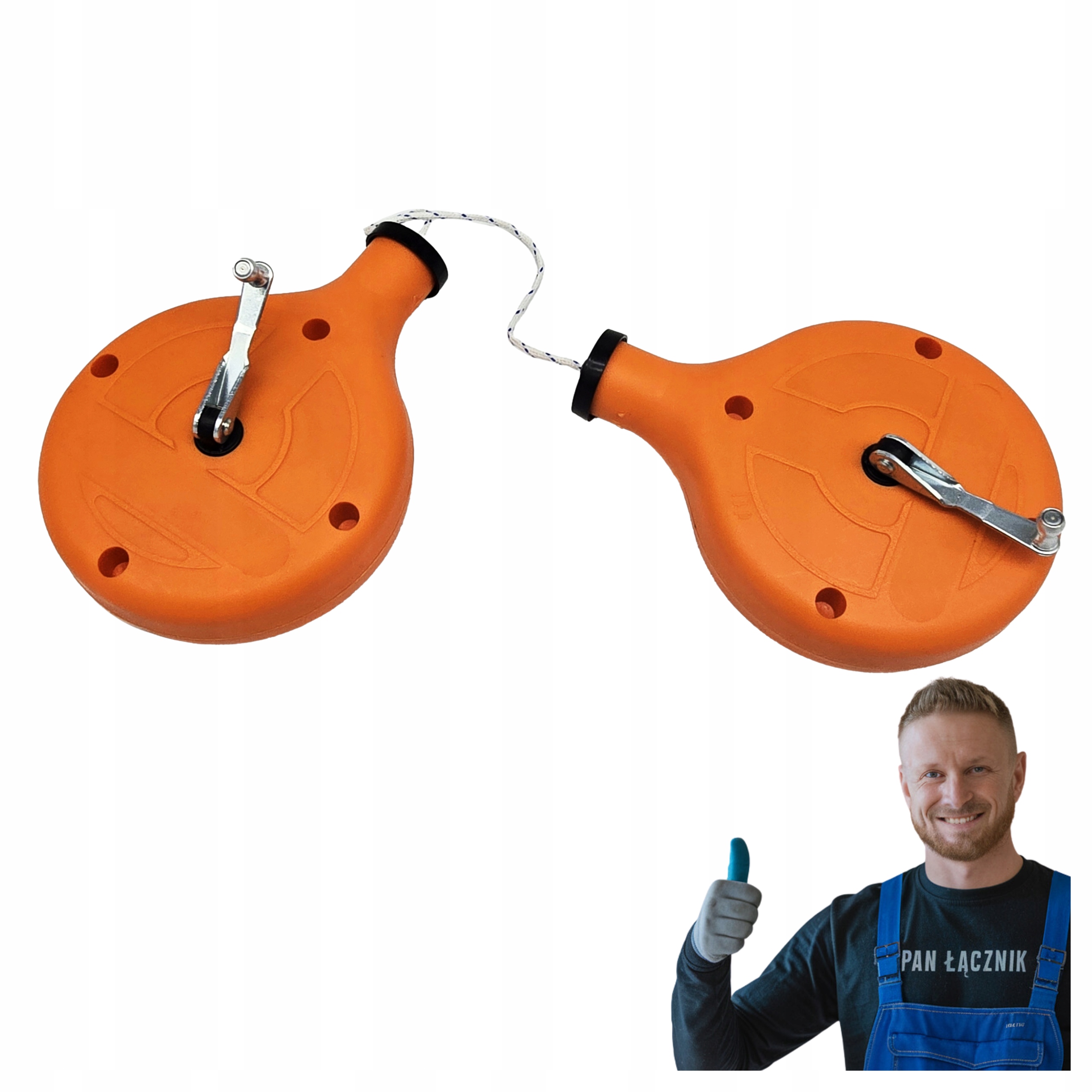 Trasovací šňůra 30m Průměr 1,5mm Dvojitá stavební šňůra Zednická