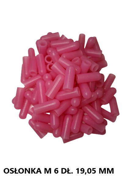 Silikonová krytka M 6 délka 19,05 mm 1000 ks