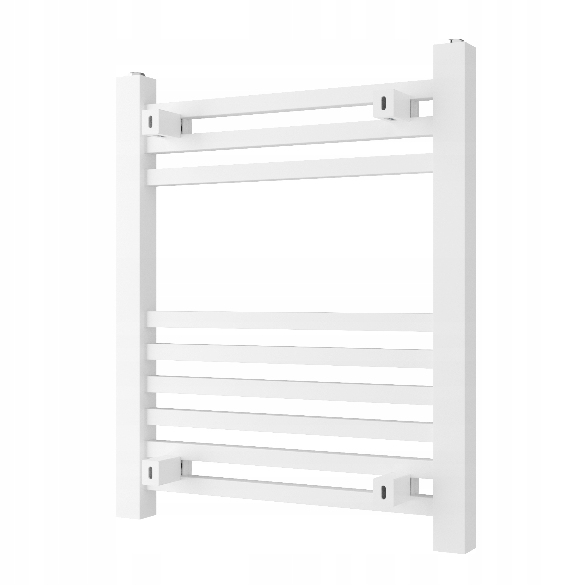 Kúpeľňový Ohrievač Biely Rebrík 60x50 cm Bergen Kaloryfer Moderný