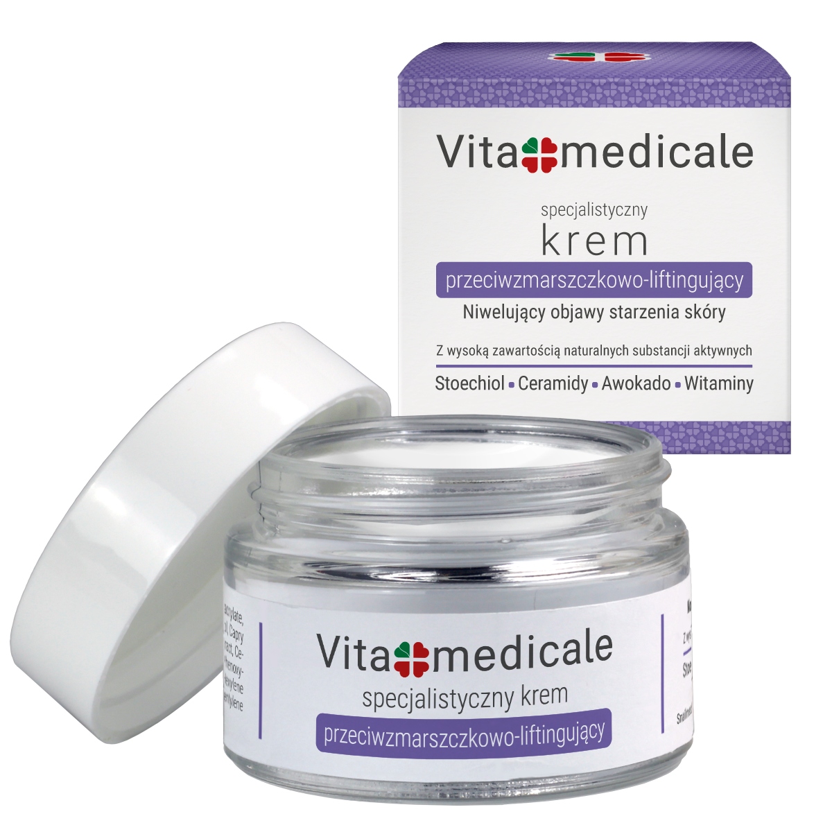 Liftingový krém proti vráskám 50 ml VitaMedicale