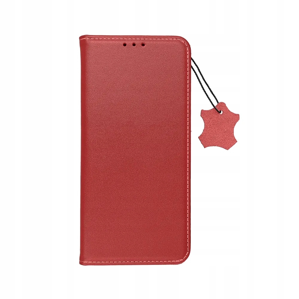 Kabura skórzana Smart Pro do Xiaomi Redmi 12C bordowy