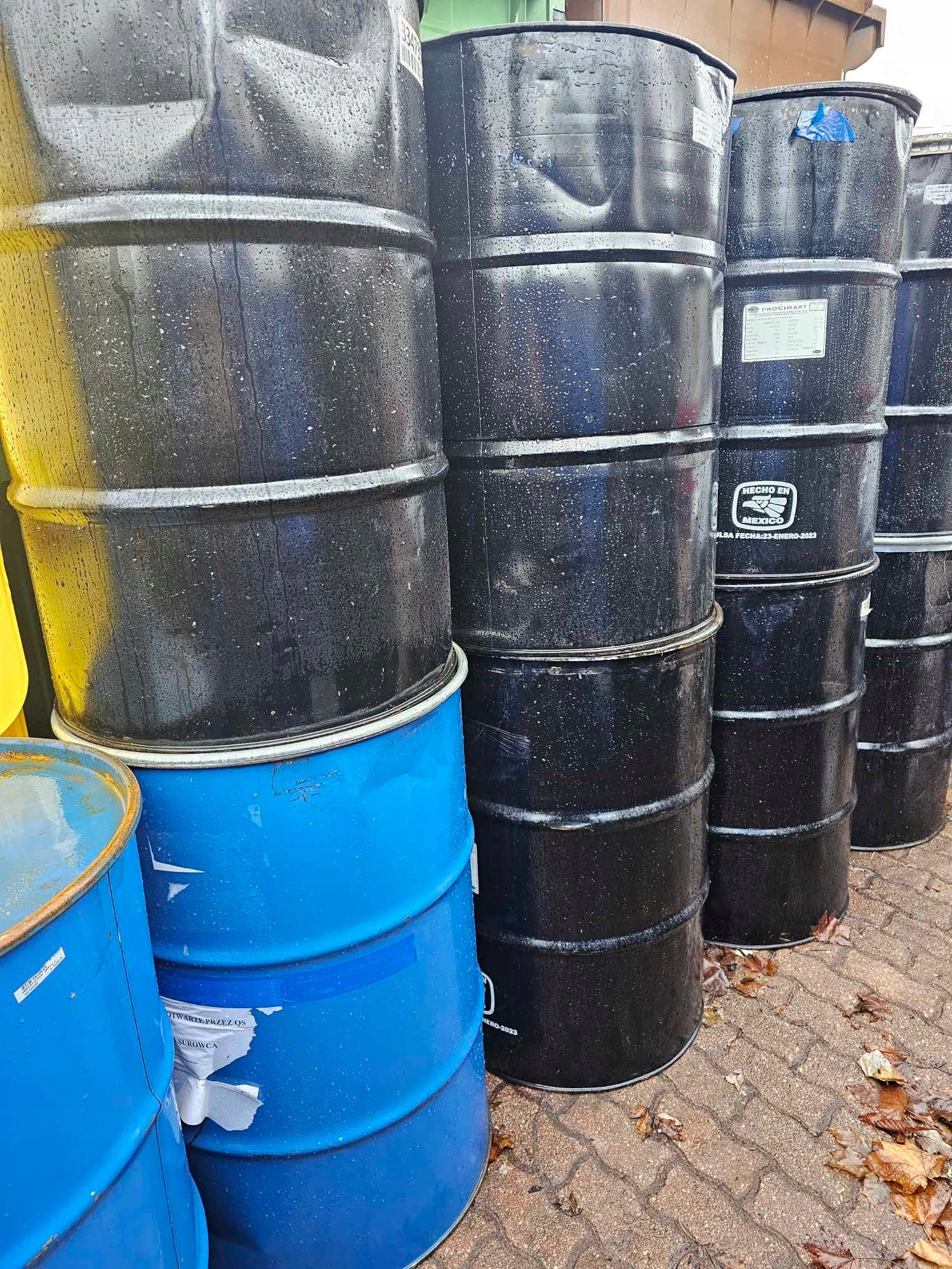 Beczka metalowa na wodę 200L SPOŻYWKA czysta Kod producenta 200DBD