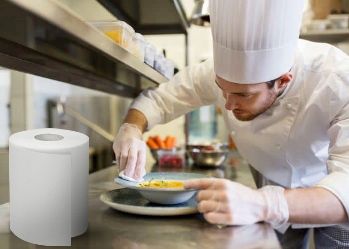 RĘCZNIK PAPIEROWY CZYŚCIWO BIAŁY CELULOZA 80M Producent Inny