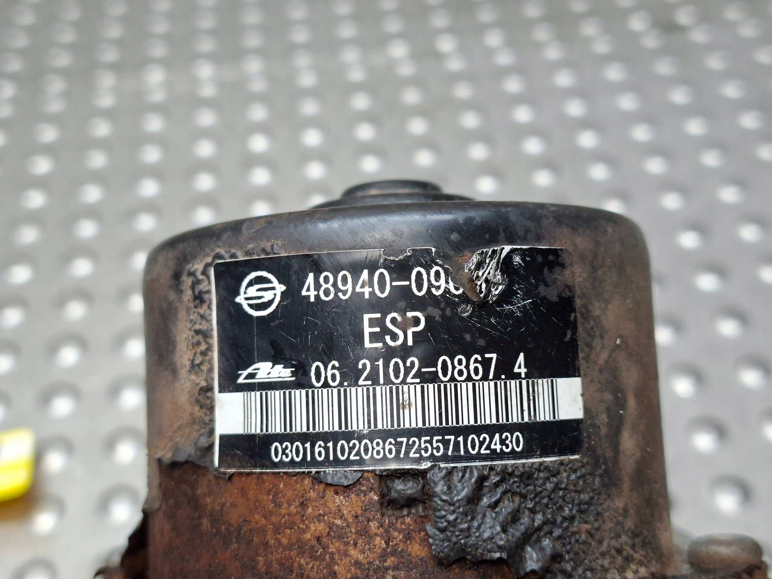 pump control unit ABS SSANGYONG KYRON 05- 06.2109-5118.3 06.2102-0867.4