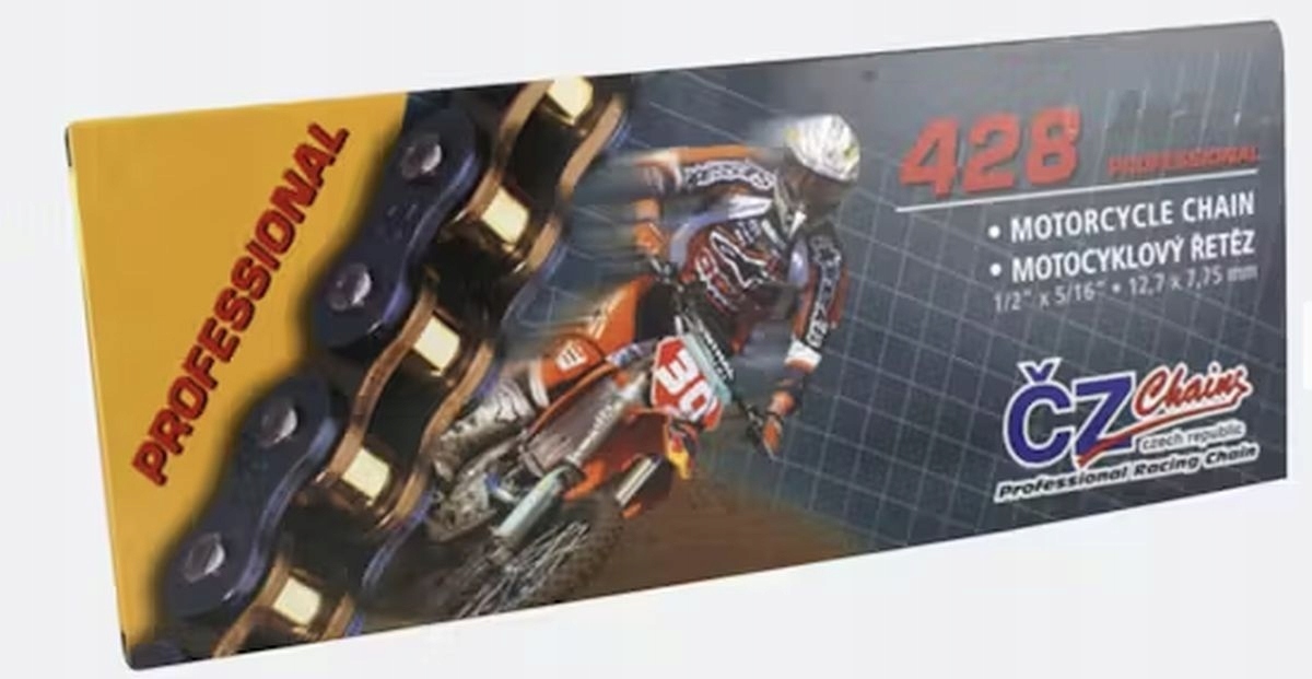 2024/04 Hnacia Reťaz 520 Dzo (102 Článkov) O-krúžok Bronze Do 750 CCM (s)