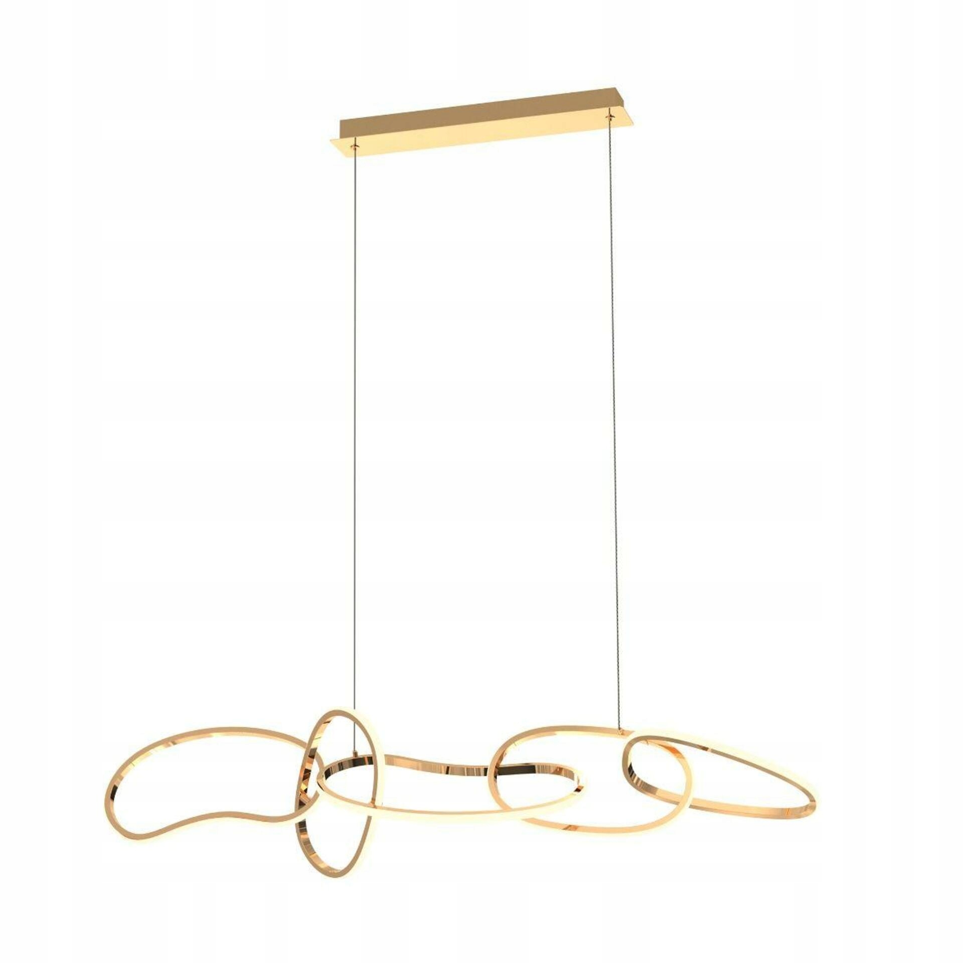 Zumaline MD7361-5A-EGT Cholet závesné svietidlo zlatá