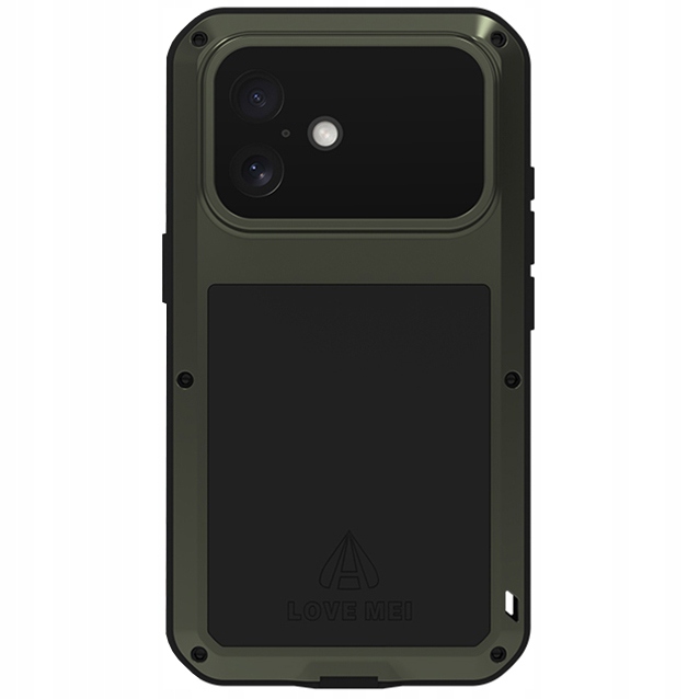 Pouzdro Love Mei se sklem pro iPhone 17 zadní kryt kryt