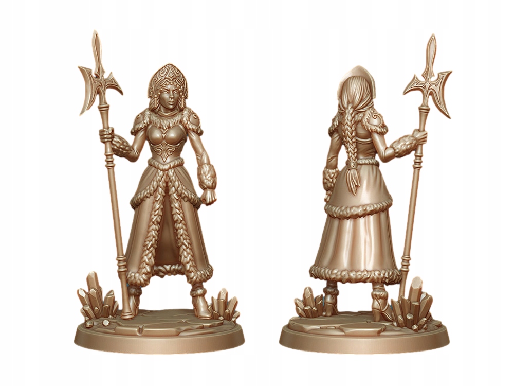 Winter Maiden Guard 1 - Labyrinth Models