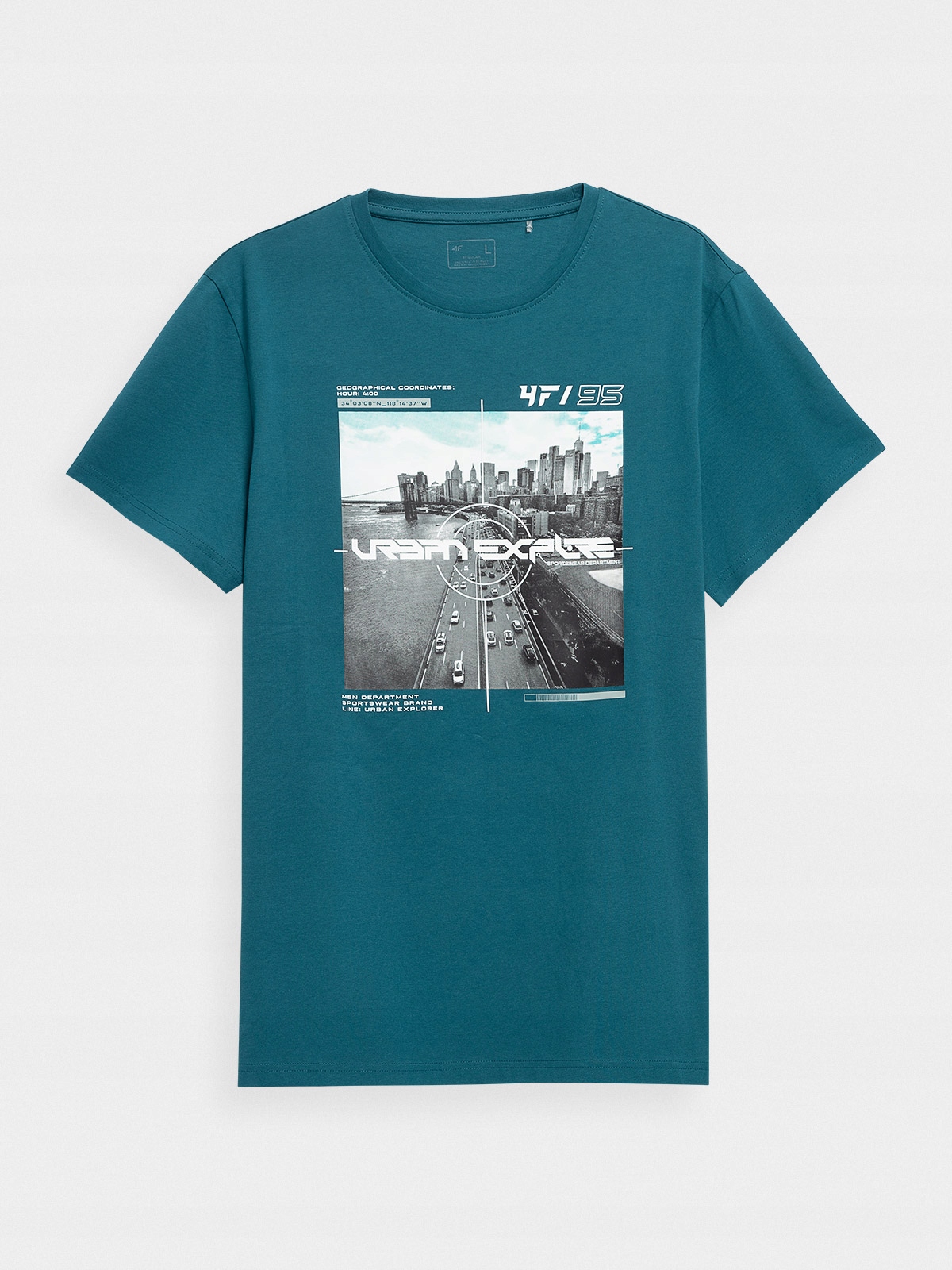 

Koszulka T- shirt 4F H4L22-TSM011-M-46S