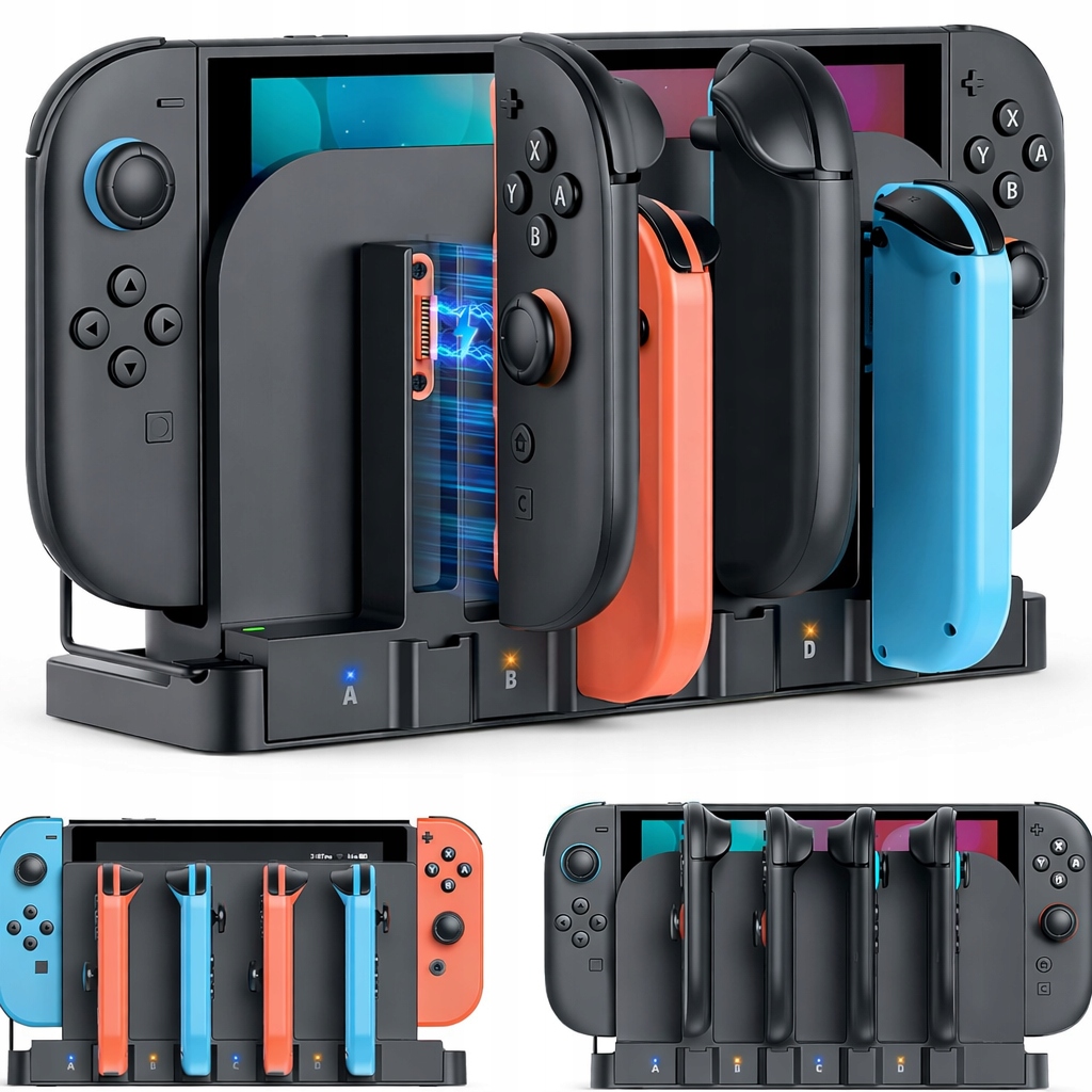 Stacja Ładowania 8W1 Joy-Con Do Nintendo Switch 2 Oled