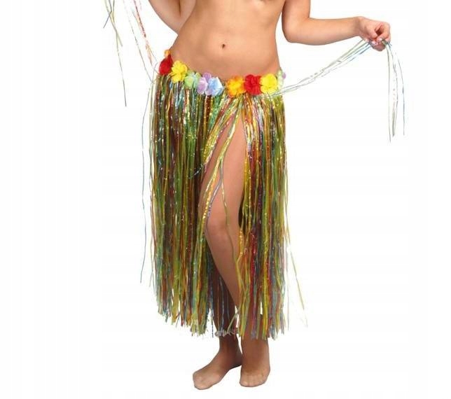 

Spódnica Hawajska Wielokolorowa Hula Hawaje