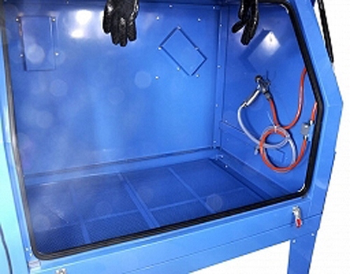 BASS POLSKA PIASKARKA PRZEMYSŁOWA KABINOWA 990 L PROFESJONALNA WENTYLATOR Pojemność 990 l