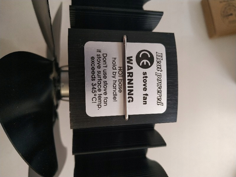 WENTYLATOR KOMINKOWY XMASNEED HL-700E 5 ŁOPATEK Rodzaj wentylator kominkowy