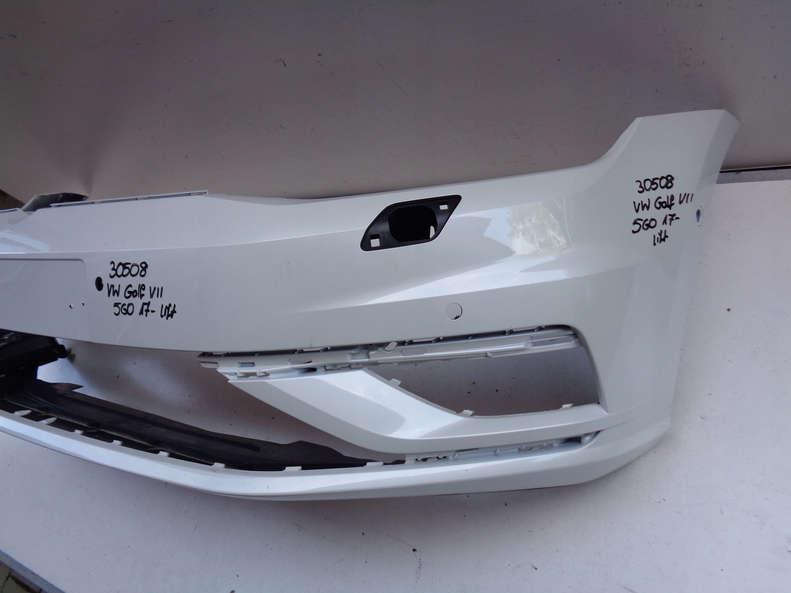 front bumper VW GOLF VII 7 5G 17- LIFT NR 30508