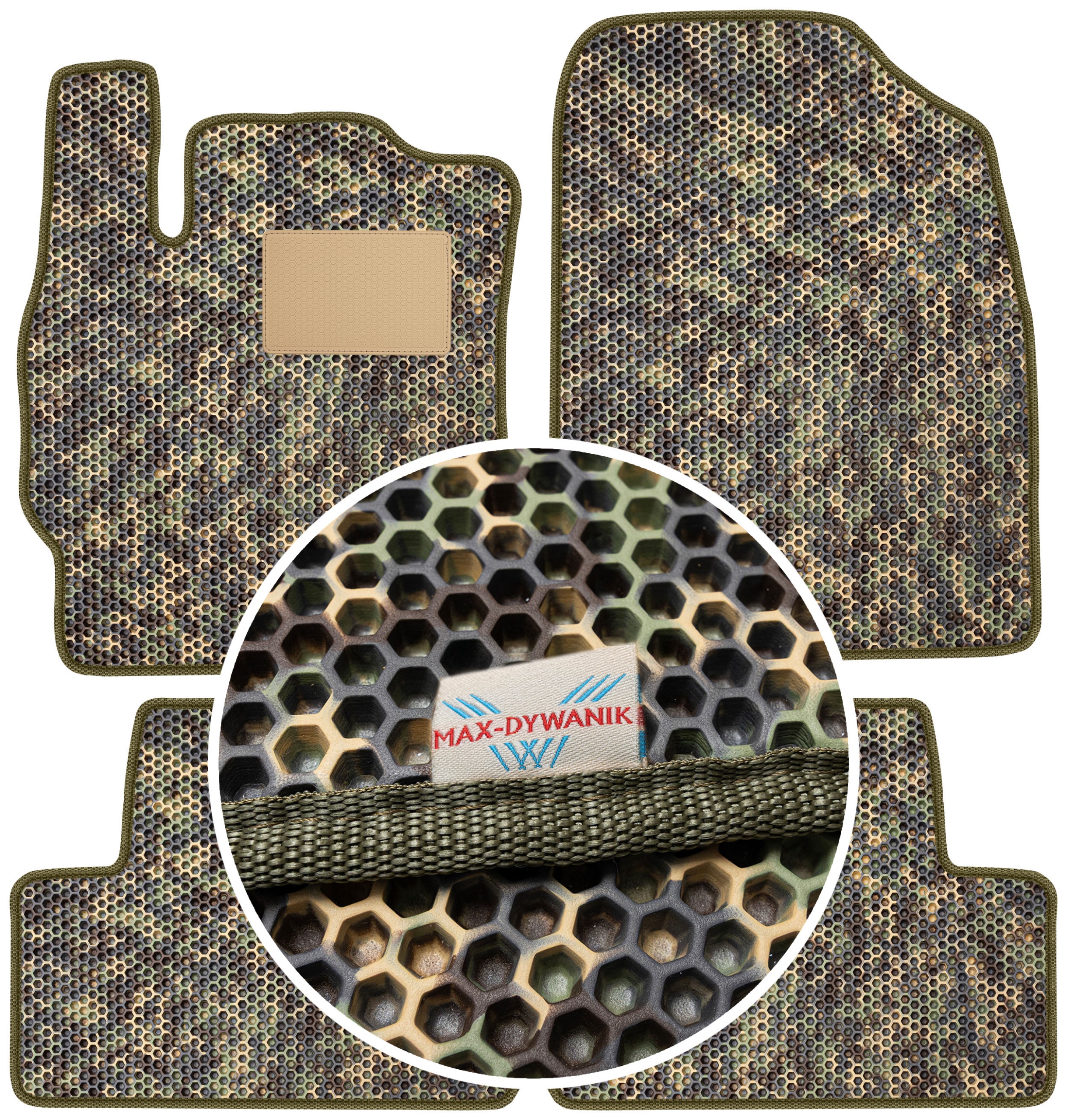 Mazda CX-7 2006-2009 Gumové rohože do auta Eva Moro